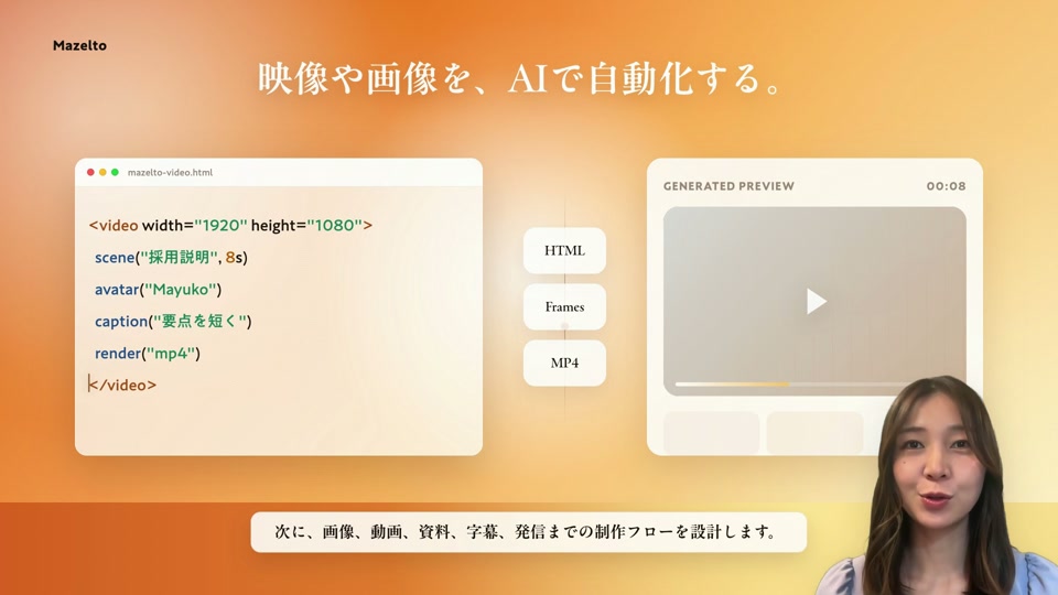 サービス紹介ピッチ動画
