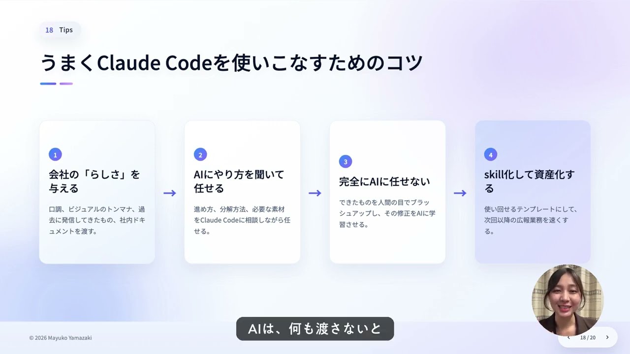 AIアバター×複数AIツール連携 LT動画